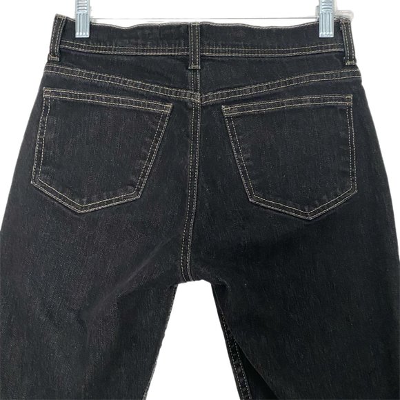 Donna Karan New York DKNY Brand Black Straight Leg Jeans Size 4 - Picture 4 of 5